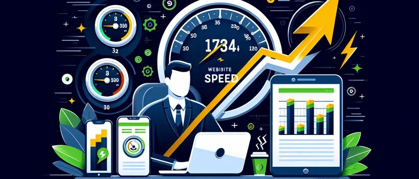 Core Web Vitals performance optimization for B2B websites showing LCP CLS INP speed metrics
